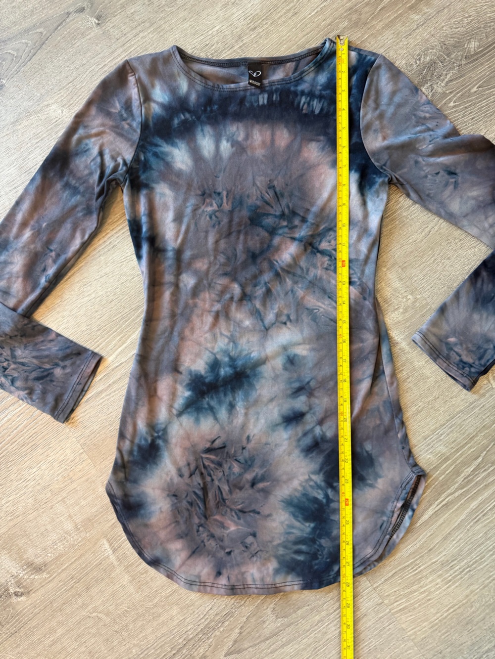 Windsor Tie-Dye Knit Mini Dress - Picture 6 of 6